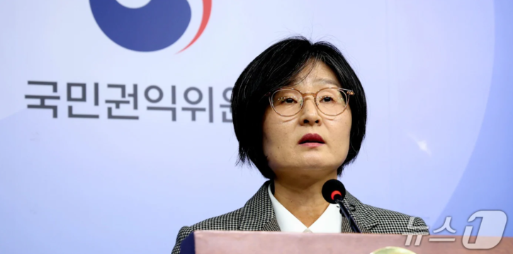 민성심 국민권익위원회 부패방지국장이 3일 오전 세종시 정부세종청사 에서 선관위 채용 비리 관련 후속 조치 요청 브리핑을 하고 있다. / 뉴스1