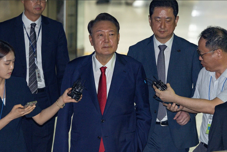 <strong>구속심사 마친 윤석열 전 대통령 / 연합뉴스</strong>
