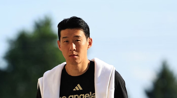LA FC 데뷔전을 앞둔 손흥민 ⓒ AFP=뉴스1