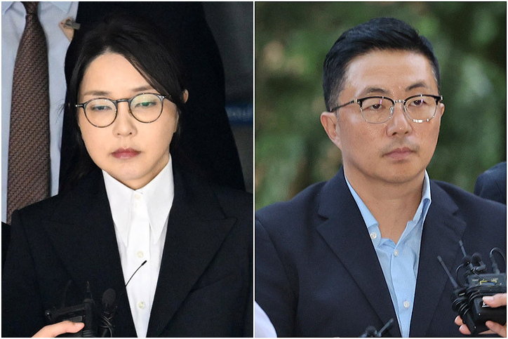 <strong>김건희 여사(왼쪽)와 집사 김예성 씨 / 연합뉴스</strong>