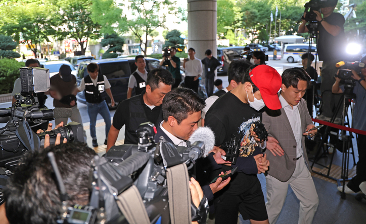 <strong>서대문 초등생 유괴미수 일당, 영장실질심사 / 연합뉴스</strong>