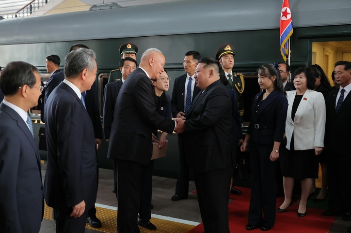 북한 노동당 기관지 노동신문은 지난 3일 김정은 북한 국무위원장과 그의 딸 김주애가 중국 베이징에서 열린 중국인민항일전쟁 및 세계반파쇼전쟁승리(전승절) 80주년 기념행사에 참석했다고 보도했다. /연합뉴스