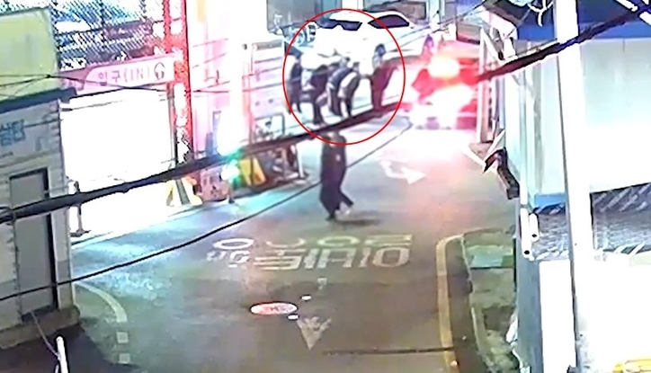 <strong>강도범행 전 결집한 조폭들 / 연합뉴스</strong>